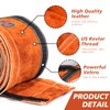 QeeLink TIG Welding Torch Cable Cover Flame Resistant Leather Brown
