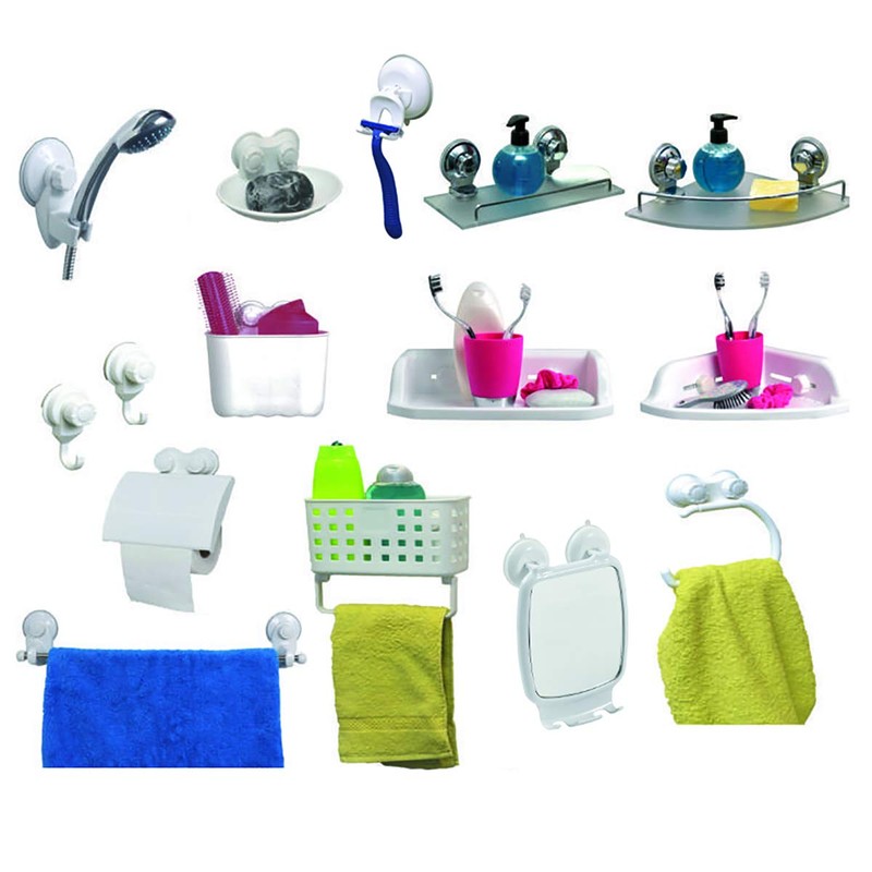 EVIDECO French Home Goods Suction Mounted Bath Men Razor Shaver