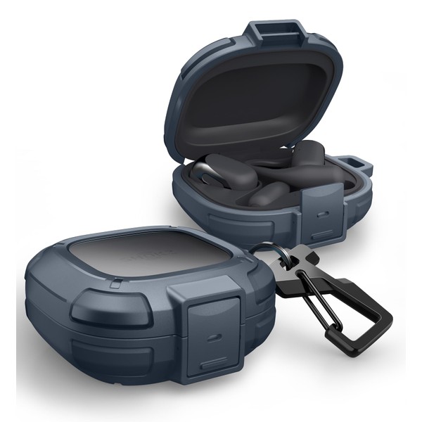 Dexnor for Shokz OpenFit 2 Case with Drop-Proof Lock, Shockproof