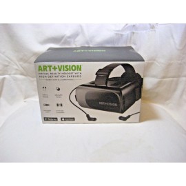 Art+Vision Virtual Reality Headset For Smartphones w/ High Definition Earbuds