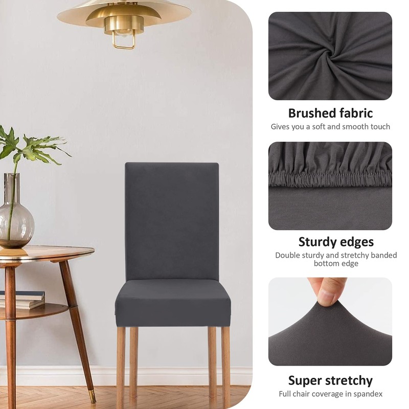Newthinking Stretch Chair Covers for Dining Room, High Back Dining