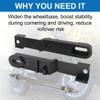 AUTOVIC Swing Arm Extension Kit 4''-5'' Widen for Razor MX650