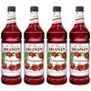 Monin - Pomegranate Syrup, Tart and Sweet, Great for Cocktails