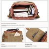 Fahgaer Canvas SLR Camera Bag Mini Single Messenger Bags Waterproof