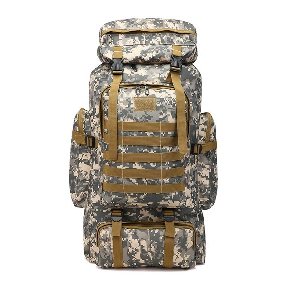 Military Tactical Backpack 70L/80L Large Camping Hiking Backpack Rucksack Waterproof Traveling Daypack