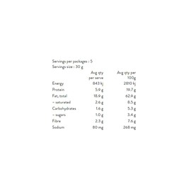 J.C.'S QUALITY FOODS Deluxe Roasted and Salted Mixed Nuts, 150 g