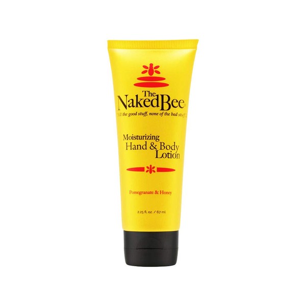 The Naked Bee Pomegranate & Honey Hand And Body Lotion, 2.25 Ounce (Packaging May Vary)