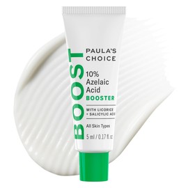 Paula’s Choice BOOST 10% Azelaic Acid Booster Cream Gel, Oil-Free Serum Fades Discoloration & Post-Blemish Marks, with Licorice Extract & Salicylic Acid, Fragrance-Free, 0.17 Fl. Oz.