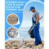 Sand Flea Rake 16" Wide - Detachable 54" Handle with