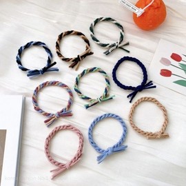Sale) Twist Hair Tie Popular Unit Bracelet (1P Premium Twist) / 판매) 트위스트 머리끈 인기 단위 팔찌 (1P 프리미엄 꽈베기