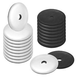 M METERXITY 30-Pack EPDM Bonded Sealing Rubber Washers, 304 Stainless Steel #12 x 1-1/4" OD Neoprene Rubber Washers Gasket for Bolts/Screws/Machinery/Ships/Roof