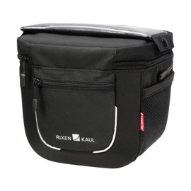 KlickFix Aventour Compact Stuurtas, Black, 3 Litres