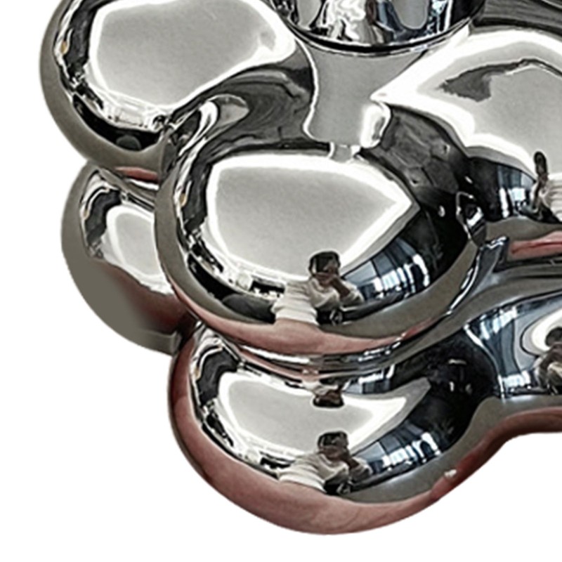 Cloud Press Pump Bottle Ceramic Reusable Decoration Refillable Cloud Shape