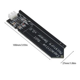 YFUSET Capacitive Soil Moisture Sensor Corrosion Resistant 3-Pin Module DC3.3V-5V Soil Hygrometer for Arduino(10Pcs)
