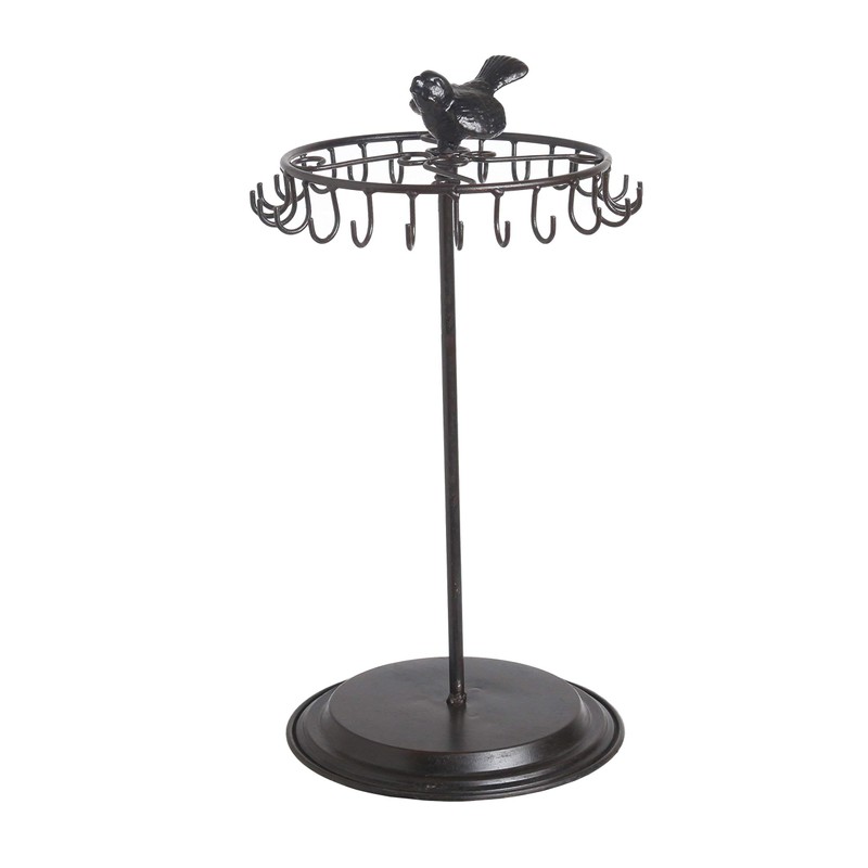 Bird Rotating Necklace Holder Bracelet Stand/Jewelry Organizer/Jewelry Tree,Bronze