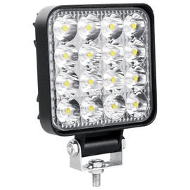 Willpower 1PC 3.3 Zoll 48W Led Arbeitsscheinwerfer Bar Mini Led Scheinwerfer 12V 24V Spot Wasserdicht IP67 für Offroad Auto Traktor Boot 4x4 Zusatzscheinwerfer Rückfahrscheinwerfer Lightbar