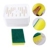 VICASKY 1 Set Dishwashing Soap Holder Press Soap Dispenser with