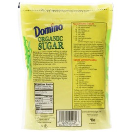 Domino Pure Cane Organic Sugar 24 Ounce Pack for Baking and Cooking