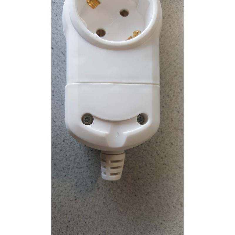 Kopp 120301007, Ciabatta MULTIPRESA A 3 WAY, Without Power Cable