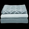 Ecovask Dish Cloth 3pc Variety Pack Organic Cotton, Pool Party