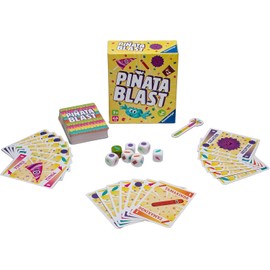Ravensburger Piñata Blast Juego de Mesa de Cartas, Dados y Reflejos 3 a 6 Jugadores | Ideal 7 años en Adelante | Juego de Destreza + Reflejos