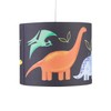 Dinosaur Design Easy Fit Light Shade, Navy Blu Dino Ceiling