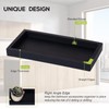 Small Silicone Bathroom Vanity Tray Rectangle Soap and Sponge Holder