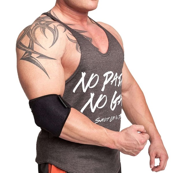 C.P. Sports Ellenbogenbandage, Ellenbogen Bandage, Neopren Ellenbogen Stützbandage, Fitness, Kraftsport