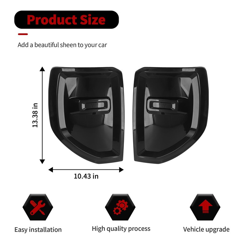 RT-TCZ Tail Light Lamp Cover Trim Decoration Accessories for Ford
