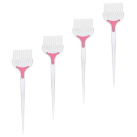 Healeved 8 Pcs Professional Hair Color Brush Small Mirrors for Crafts Highlight Hair Brush Hair Coloring Tools Color Bleach Household Tool Kit for Home Hair Dye Kit Abs Balance Comb White