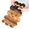 1B27 Bundle Honey Blonde Body Wave Human Hair Bundles Peruvian