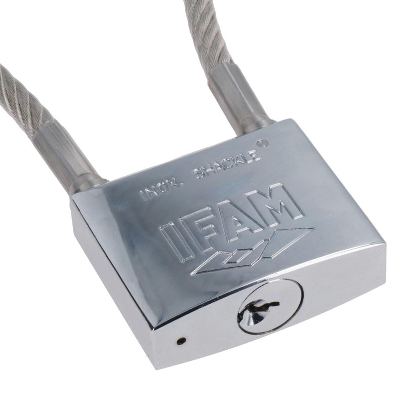 50mm Marine Cable Padlock Stainless Steel Shackle Rust Proof Boat