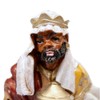 Venerare King Balthazar Wise Man Nativity Figurine | 5 Inch