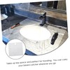 KOMBIUDA Bathroom Sink Hair Catcher Sheets 20 Pack Beard Catcher