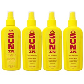 Sun In Lemon Hair Lightener - Sun In Lemon Hair Lightener 4.7fl oz(Quantity of 4) by CHATTEM