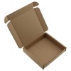 50 x BROWN CARDBOARD BOX SQUARE, SIZE: 10cm x 10cm