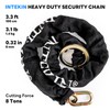 INTEKIN Security Chain 3.3 ft x 5/16" Thick Bike Lock