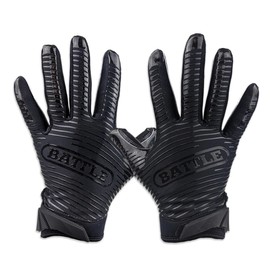 Battle Sports Doom 1.0 Football Receiver Gloves for Youth
