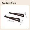 seicasaya Bamboo Laptop Stand for Desk – Ergonomic, Space-Saving, Lightweight