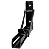 Anhoer Foldable Shelf Brackets Black Heavy Duty 14 Inch Stainless