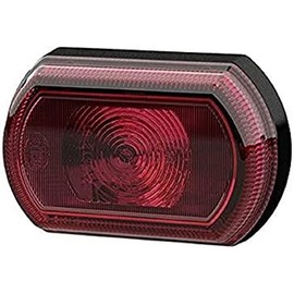 HELLA 2SA 013 323-041 Tail Light - Shapeline Tech - LED - 12/24V - Bolted - Lens Colour: Red - Cable: 2100mm - Plug: Blade Terminal Sleeve - Left Rear/Right Rear