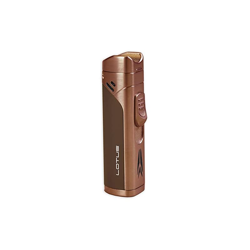 Lotus Monarch Cigar Lighter with Quad Wind-Resistant Torch Flames, All