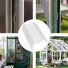 Xionghonglong Greenhouse Clamps Pack of 50 Stainless Steel Rustproof Silver