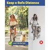 iPetba Dog Bike Leash - Hands-Free Bike Attachment for Dogs,