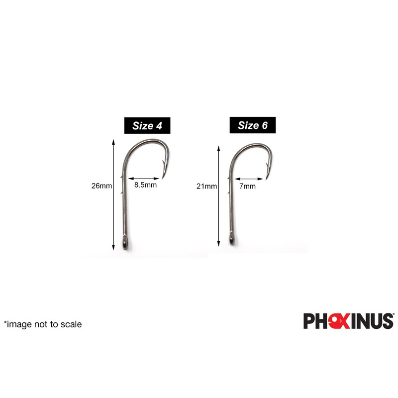 Phoxinus Baitholder Hooks - Freshwater and salt water fishing Ideal