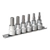 Sealey Hex Key Socket Set 6Pc 3/8"Sq Drive Metric