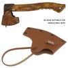 VGOL Leather Axe Blade Sheath Axe Head Protective Cover with