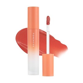 Forencos All Light Mood Velvet Tint (04 Fluffy) 0.1 oz (3.2 g) Lipstick, Semi-Matte, Highly Moisturizing, Tintrip, Mucosal Lip