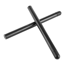 7/8 motorcycle clip on bars replacement + Handlebar tube, 300mm, 1 pair of universal 22mm, universal, spare handlebar tube 300mm part, clip-on accessories, aluminum (black) accessories