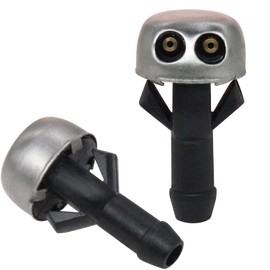 Amavoler 2 PCS Windshield Wiper Washer Nozzle Replacement Fit For Mercedes R107 W114 W115 230 240D 380 450 560 SL SLC .OEM: 1078600147 (62)